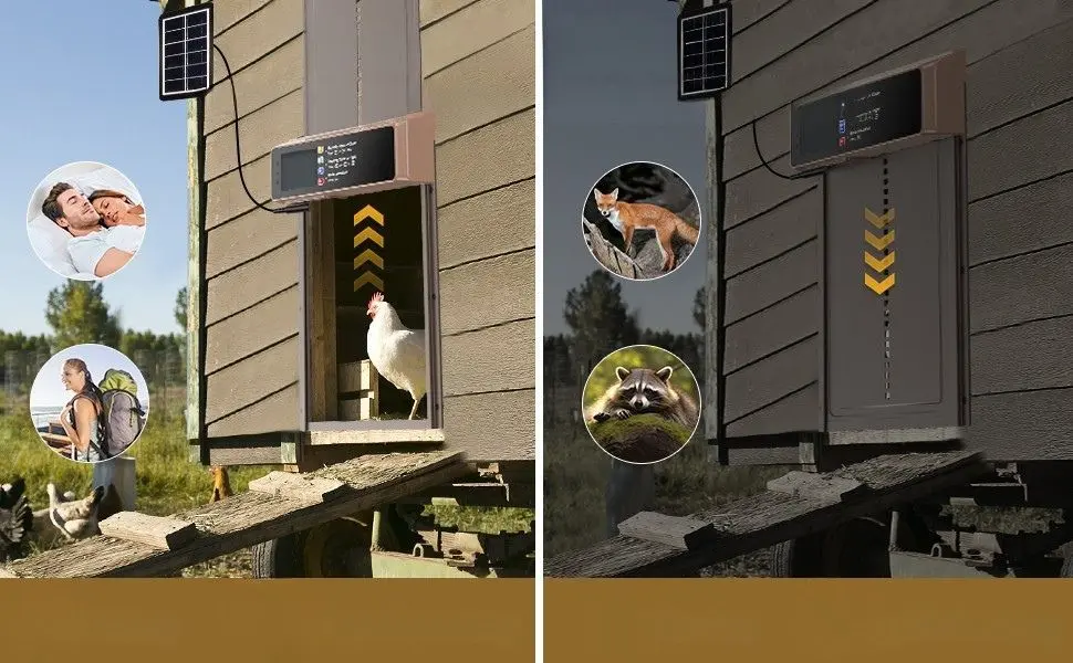 NyPots Automatic Chicken Coop Door